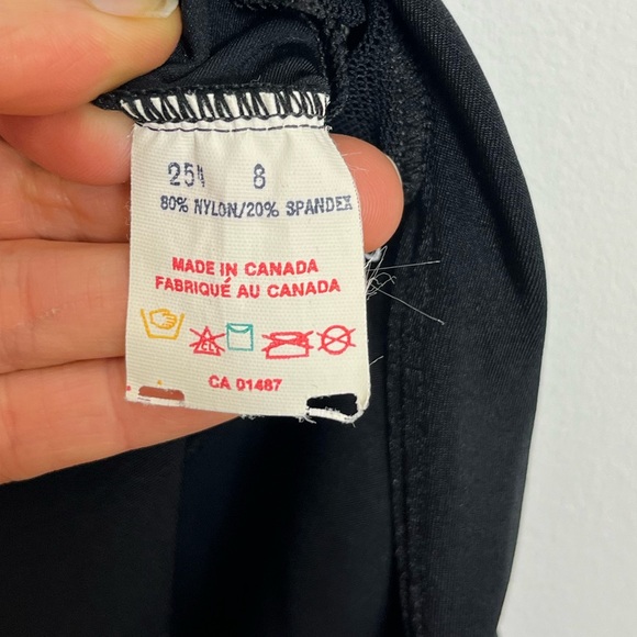 Vintage Yves Saint Laurent Maillots De Bain Swimsuit Sz S - Picture 11 of 12